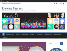 Tablet Screenshot of knowingneurons.com